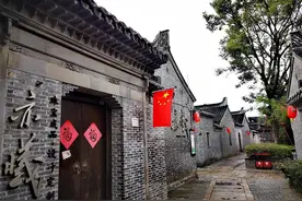 江苏泰州，巨资重建的复古老街区，如同“迷宫”一般图片