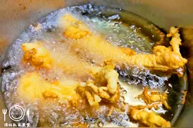 黄花鱼不要红烧了，八块钱炸一大盘，外壳酥脆肉质肥嫩，香掉牙图片