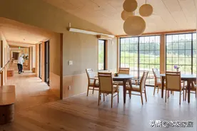 日本海啸灾后重建的住宅，全屋原木风+人性化，网友：温暖人心图片