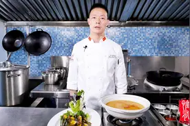 五星级酒店厨师长点石成金，黄骨鱼加青菜也能做出满满的大菜感！