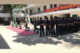 【华阴公安实战大练兵】巡特警实战练兵 开展倒功交流图片