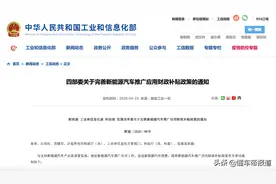 官宣！2020年新能源汽车补贴新政：仅补贴30万元以下车型图片