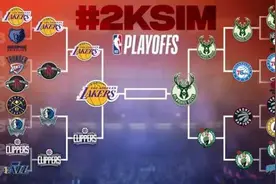 NBA线上模拟赛出惊天剧情！湖人大逆转夺得总冠军，浓眉哥得FMVP图片