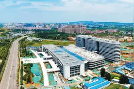 平顶山市第一人民医院新院区今年10月交付启用图片