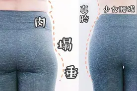 教你一招消除假胯宽，7天美化腿部线条图片