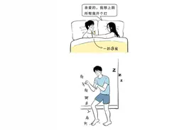 女生睡着以后的真实样子，怎么和想象中不一样呢？（漫画）图片
