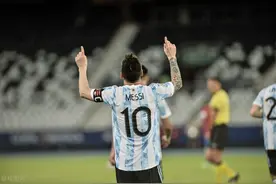 美洲杯-梅西任意球破门，巴尔加斯点球补射建功，阿根廷1-1智利图片