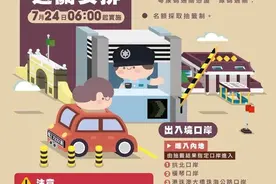 放人再放车：粤澳两地牌车7月24日恢复通关，每天限七百个申请额图片