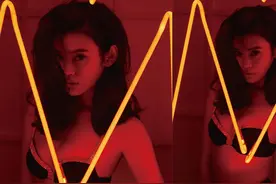 维密超模 奚梦瑶 2017年2月 男人装杂志封面图片