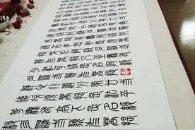 名家专访l中国当代禅篆书法家隆如法师图片