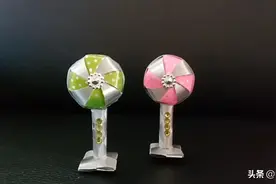 彩带模型DIY，带你学习如何折叠电风扇模型！图片