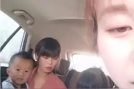 郭威一家及奇奇的舅舅小姨到九江了，院子内等了20分钟许妈才回来图片