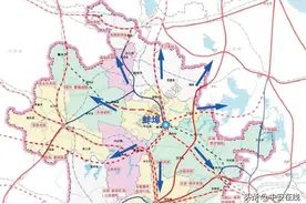 蚌埠铁路枢纽总图初步确定 形成八向放射“米字型”图片