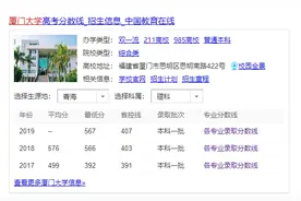 我真的酸了！455分进中南大，476分上厦门大学，填志愿就该胆子大图片