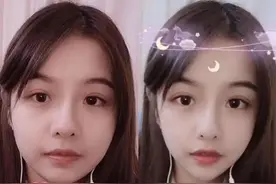 抖音女神都是照！骗！前后对比吓死人图片