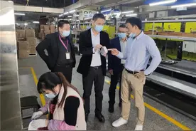 洛江区委区政府主要领导带队开展“进百企、走百商、访百才”活动图片