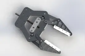 team 7570 gripper机械爪3D数模图纸图片