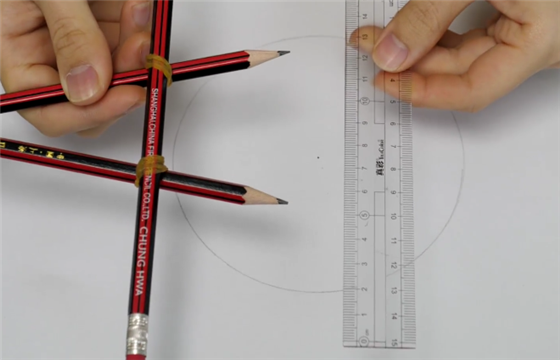 圆规不要花钱买,教你自制几个简易圆规,用起来比买的还好用