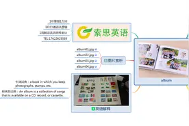 索思英语解码单词（第516个）——album相簿图片