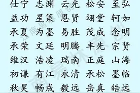 好听的男孩名字：200个好听的男名，如清风徐来、宁静致远图片