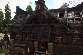 经典！主播在沙盒游戏《方舟生存进化》造出复古老宅，好看又实用图片