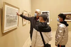 丹青绘“一带一路” 大路通四海五洲，第十八届大路画展在中国美术馆开幕图片