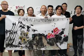 中国青年美术家协会沂蒙山大洼写生采风活动圆满收官图片