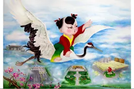 庆祝中国共产党成立100周年，通榆年画传承者奉献一批精品力作图片
