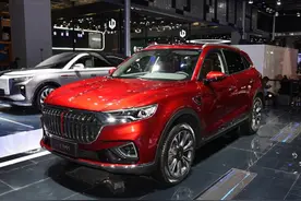 果然是国产第一品牌，红旗带着入门的HS5，走出条华容道图片