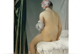 名画赏析：浴女（ 安格尔）图片