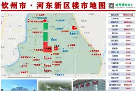 钦州市河东新区楼市地图图片