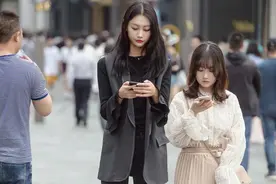 小个子女生不能穿阔腿裤、廓形西装？身高158的博主来给你示范图片