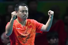 霸气十足！国乒遭遇强敌，刘国梁11个字激励马龙，对手：过分了啊图片