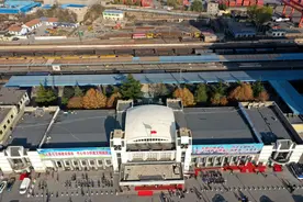 三门峡新火车站开建，项目总投资26亿元，穿过市区这节铁路将改线图片
