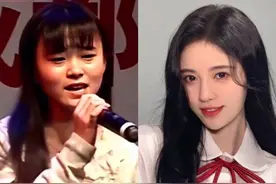 鞠婧祎整容前照片曝出，鼻子透光身高造假，亲妈的照片都P了图片