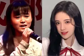 鞠婧祎整容前照片曝出，鼻子透光身高造假，亲妈的照片都P了图片