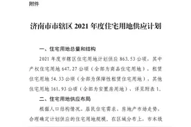 济南市2021供地（拆迁）计划发布，看看都有哪？图片