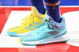 NBA球员上脚：罗斯11代鸳鸯配色，掘金新秀穿李宁球鞋图片