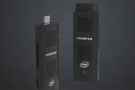 intel N4100核心，MOREFINE推出HDMI直插式电脑主机M1K图片