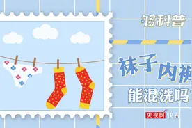 「够科普」袜子、内裤能混洗吗？这四点很关键图片