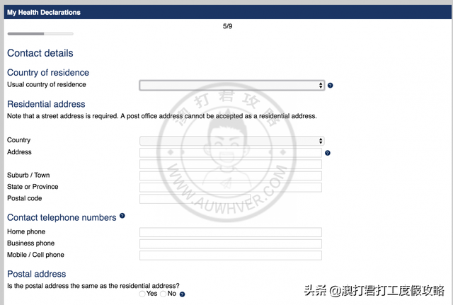 澳洲WHV提前体检申请攻略