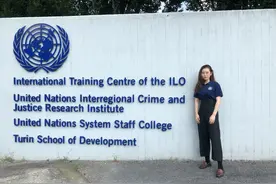 学子说 | 李俐蒴：在国际组织的梦想里乘风破浪图片