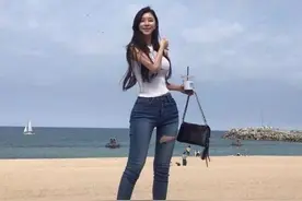 韩国女模特被称为“海贼女帝”，高颜值好身材，坚持运动是功臣图片