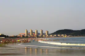 青岛西海岸金沙滩，夏季悠游天堂，“亚洲第一滩”果然美不胜收图片