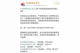 禁言、封号！510个头部账号被处置图片