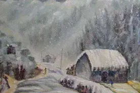 刘长卿一首经典风雪诗，最后一句太有名，堪称家喻户晓图片