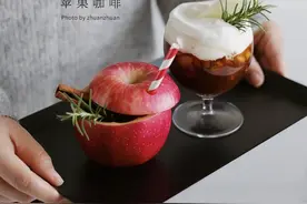 苹果咖啡一上桌就加分！颜值爆表奶茶布丁球也能自己做图片