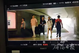 期待！又有电影在咸阳开机，笑星李琦在七厂十字地下通道“摆摊”图片