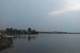 九江八里湖傍晚风景  摄影：清香玫瑰图片