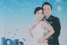 牺牲民警张子权妻子深情告白：你为国尽忠，我替你尽孝图片